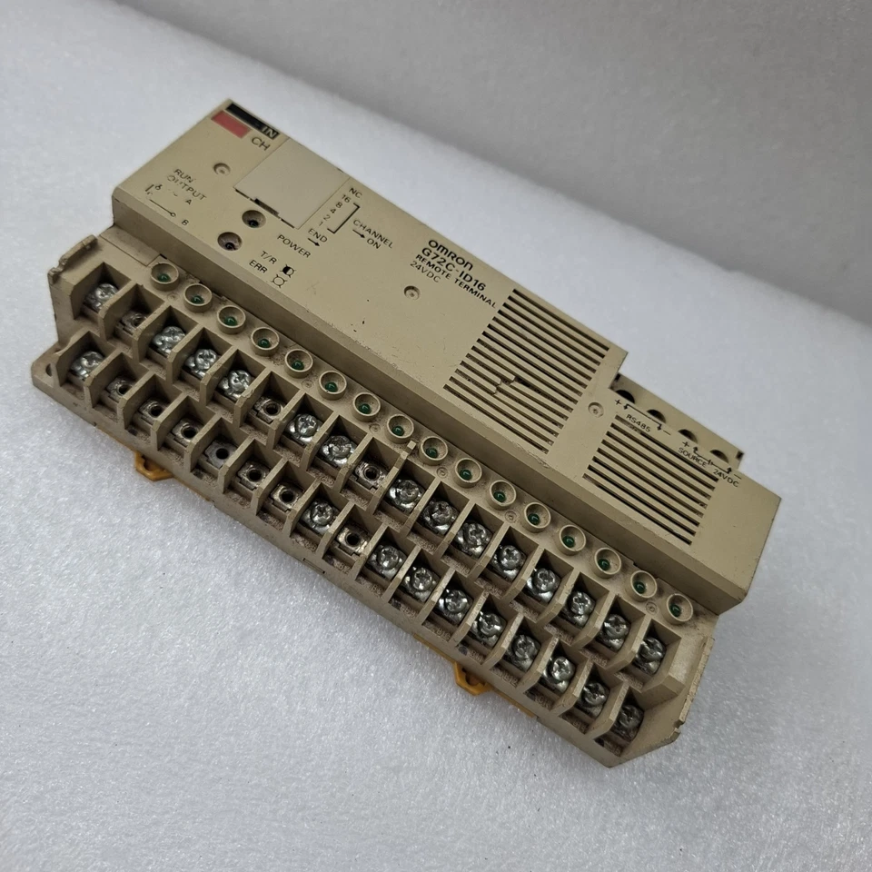 OMRON G72C-ID16 REMOTE TERMINAL 24VDC G72CID16 MADE IN JAPAN